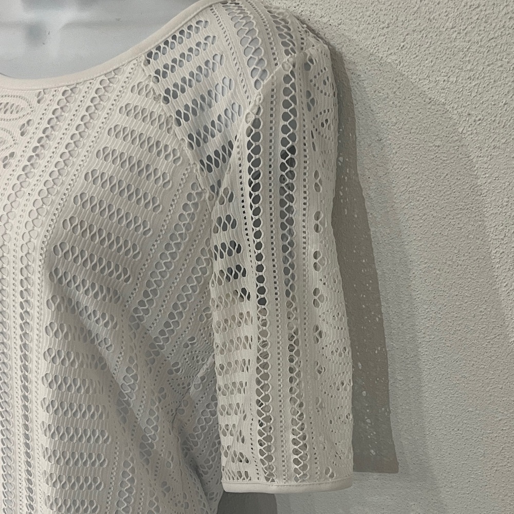 Dana Buchman Lace Top Size S - Picture 4 of 6